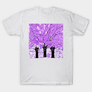 Trees are Purple Oil Painting T-Shirt